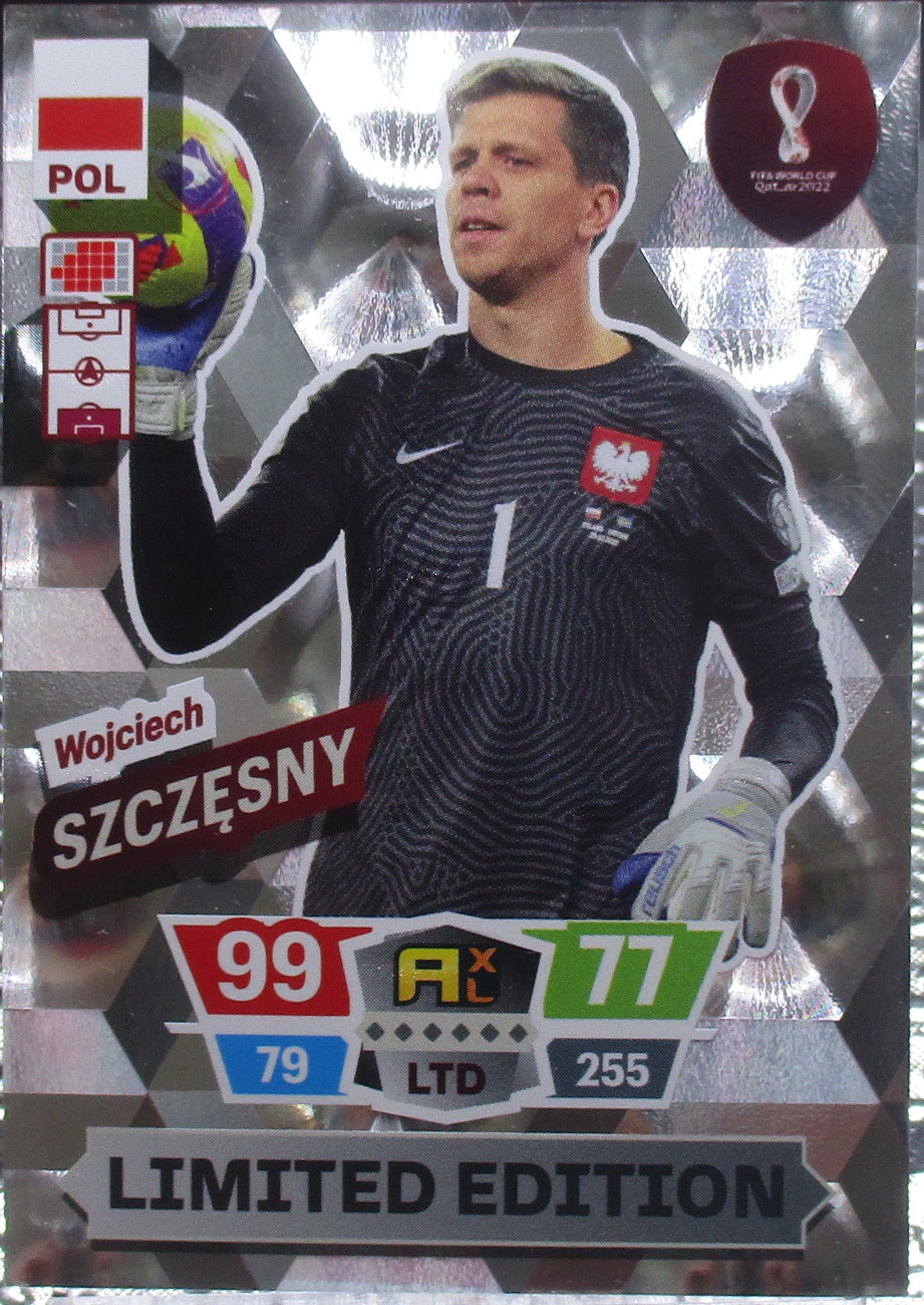 PANINI Qatar 2022 POL Limited Edition Wojciech Szczęsny