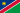 flaga NAMIBIA