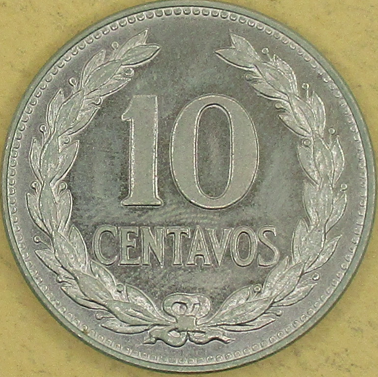 Obiegowe 10 centavos