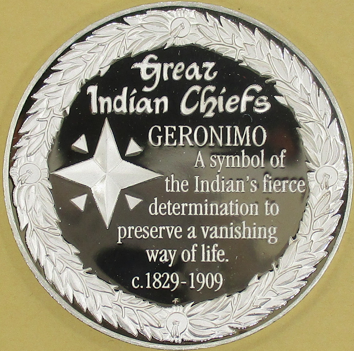 Zdjęcie do The Great Indian Chiefs Geronimo indianie Apacze Ag