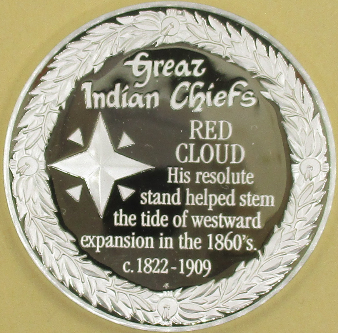 Zdjęcie do The Great Indian Chiefs Red Cloud indianie Siuksowie Ag