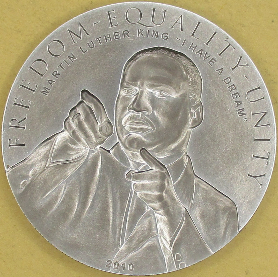 Martin Luther King wersja wklęsła 5 dolarów