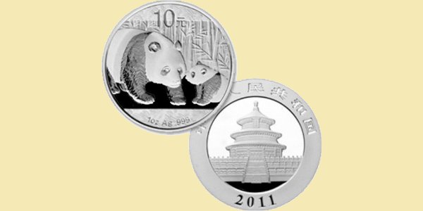 Chińska Panda 1oz Ag 999 - moneta bulionowa