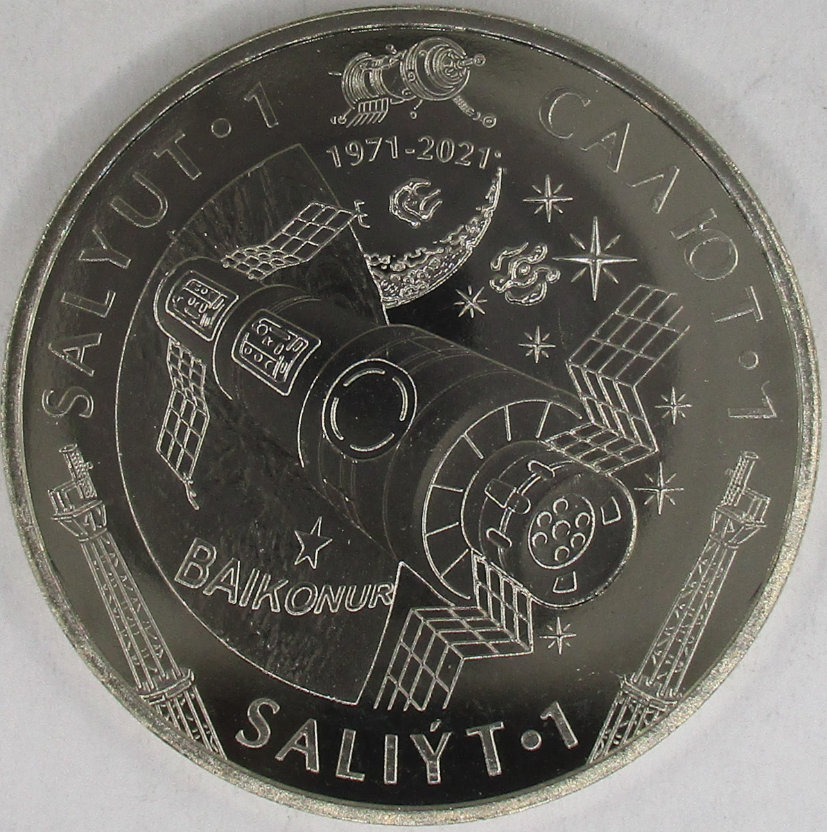 Stacja kosmiczna Salut 1 100 tenge