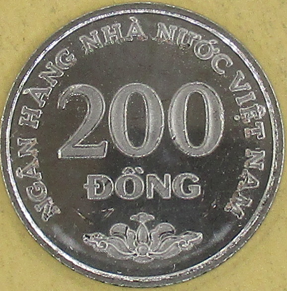 Obiegowe 200 dong