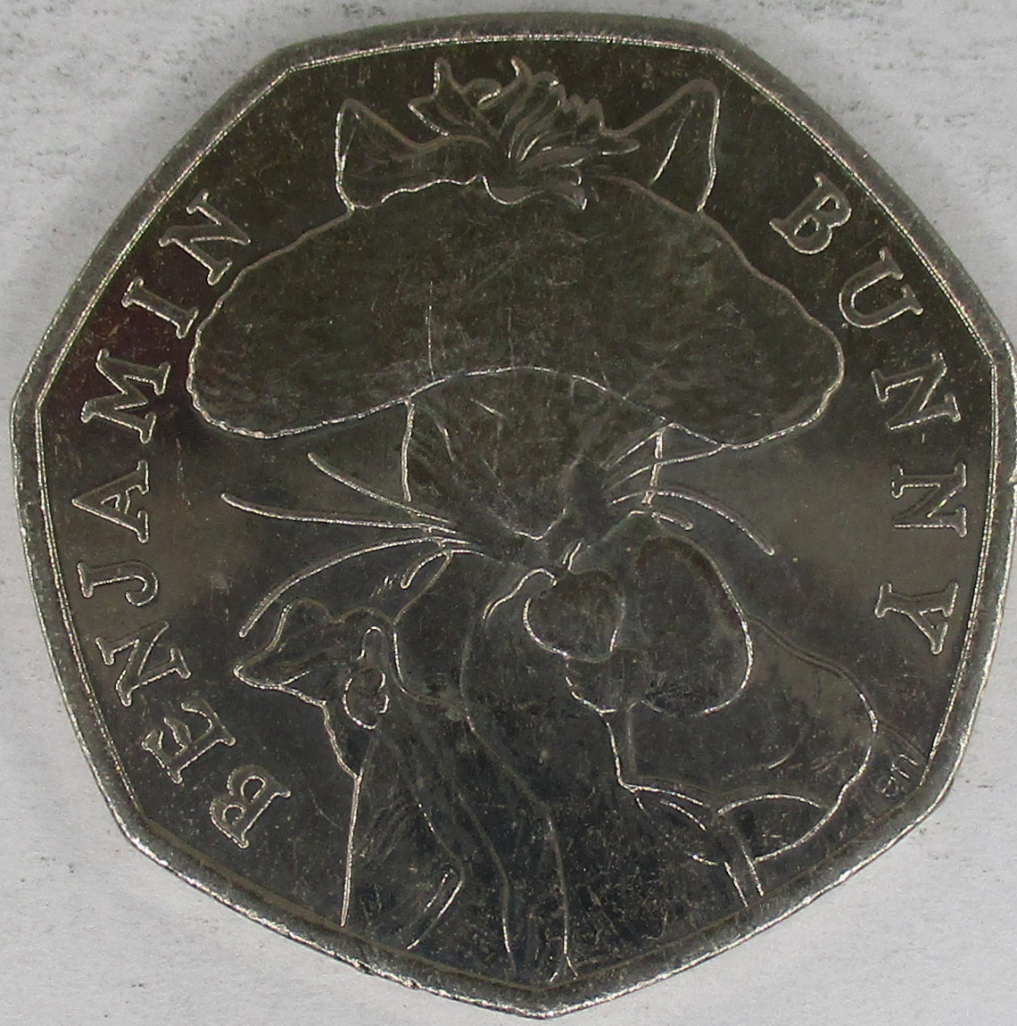 Benjamin Bunny 50 pence