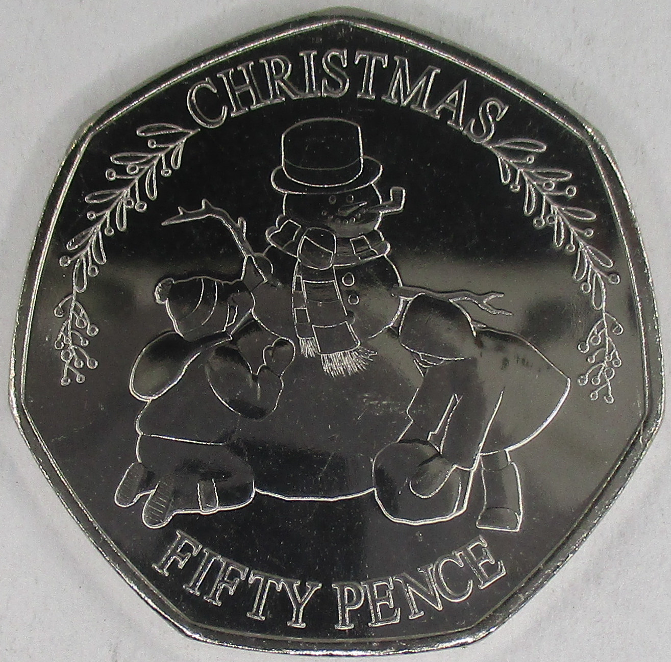 Christmas 50 pence