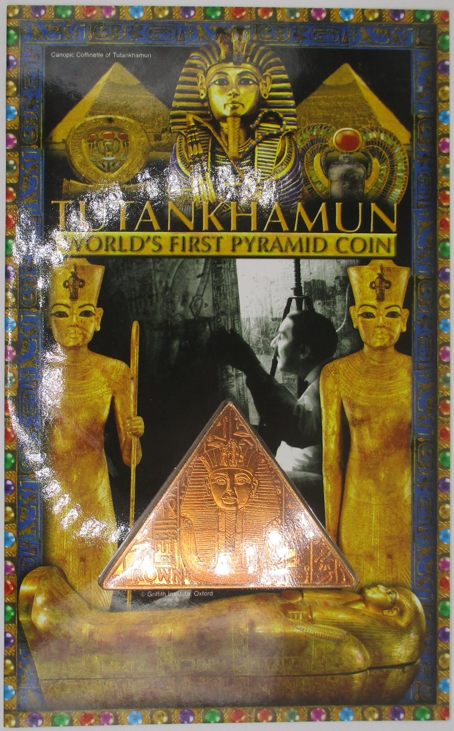 Tutankhamun Pyramid Coin The Mask