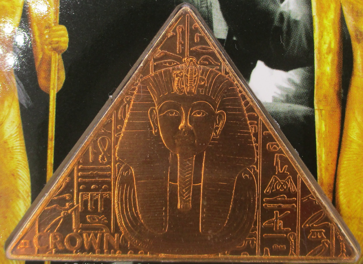 Zdjęcie do Tutankhamun Pyramid Coin The Mask