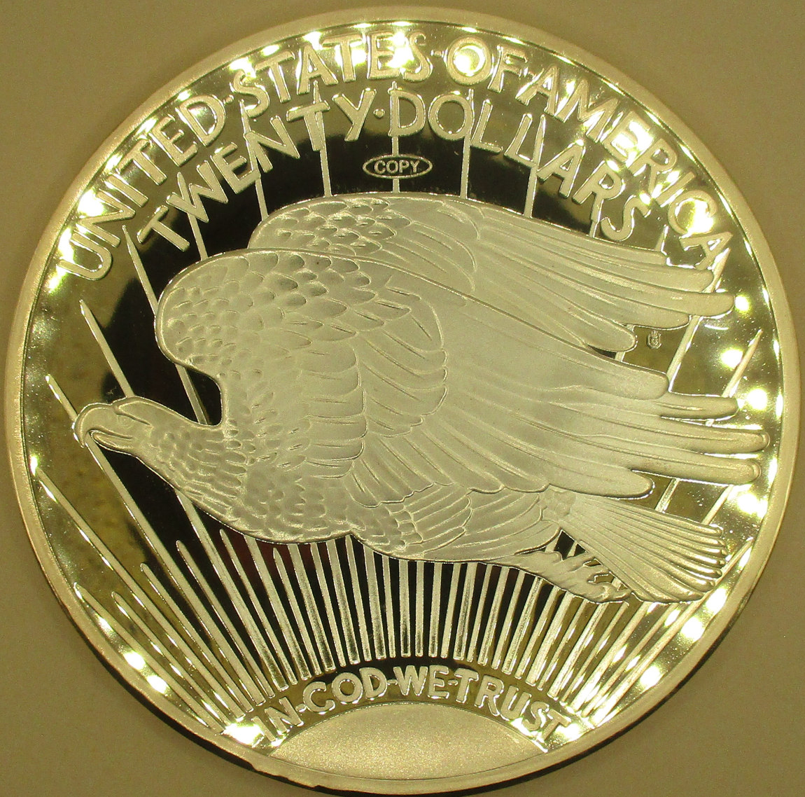 Zdjęcie do MEDAL Liberty 20 dolarów 1933