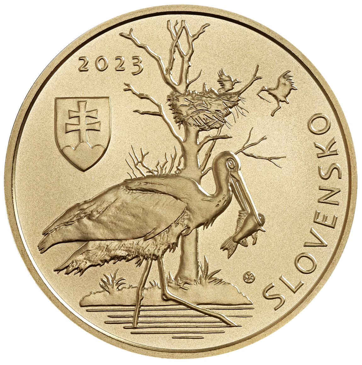 Zdjęcie do Bocian czarny 5 euro