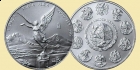 MEKSYK 2010 Moneta bulionowa - Libertad 1 oz 999 silver 