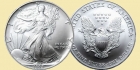 USA 1992 Silver eagle srebro lokacyjne 1oz Ag 999 