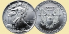 USA 1990 Silver eagle srebro lokacyjne 1oz Ag 999 