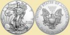 USA 2017 Silver eagle srebro lokacyjne 1oz Ag 999 