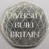 WIELKA BRYTANIA 2020 Diversity built Britain 50 pence 