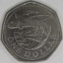 BARBADOS 2007 obiegowe 1 dolar latająca ryba 