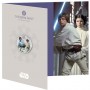 WIELKA BRYTANIA 2023 Jedi Royalities Luke Skywalker Princess Leia 50 pensów w holderze 