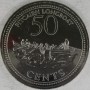 PITCAIRN WYSPY 2009 Longboat 50 cents 