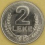 ALBANIA 1989 Obiegowe 2 leke 