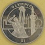 SIERRA LEONE 2010 Igrzyska XXX Olimpiady Londyn 2012 Koszykówka 1 dolar 