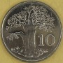 ZIMBABWE 1997 Obiegowe 10 cent Baobab Adansonia L 