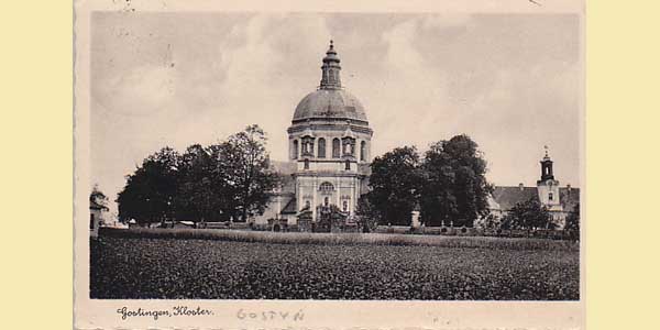 Pocztówka : Gostyń (Gostingen) -Kloster