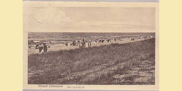 Pocztówka : Dziwnów (Strand Dievenow)