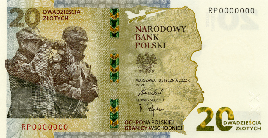 Obrona Granicy Wschodniej 20 złotych