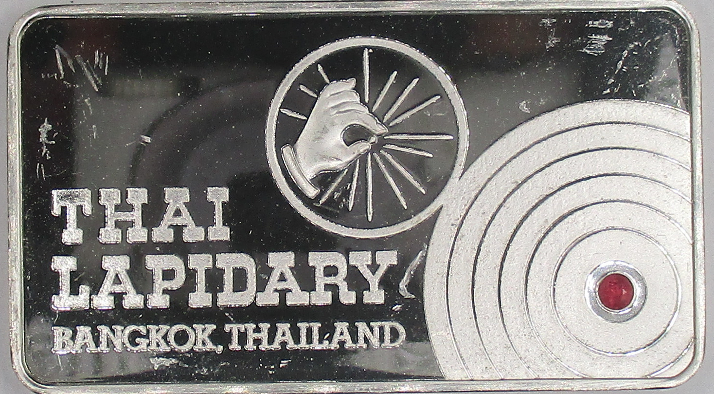 The Official Gem-Ingots THAI LAPIDARY Ruby Bangkok Tajlandia