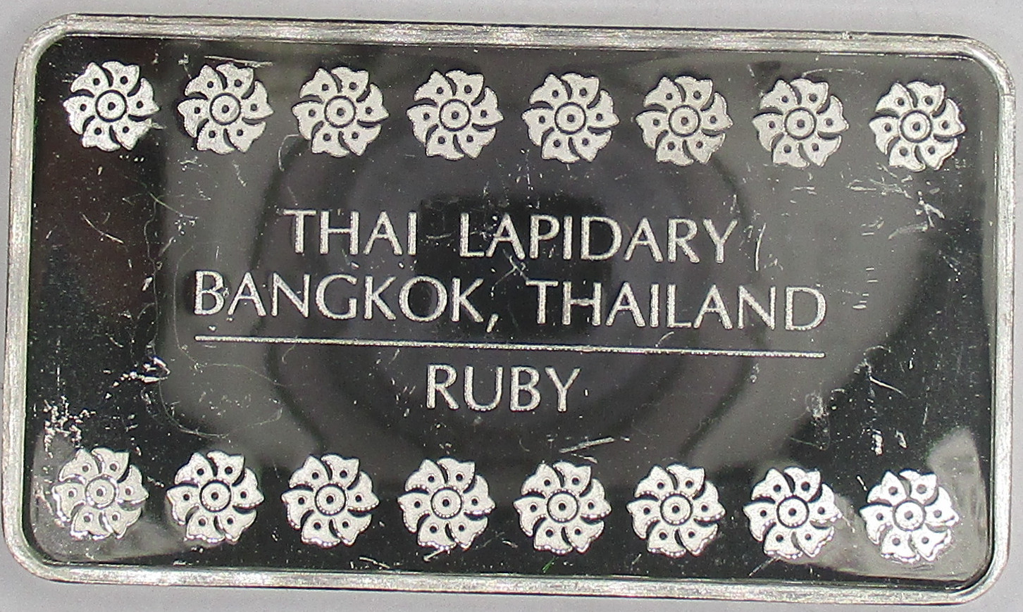 Zdjęcie do The Official Gem-Ingots THAI LAPIDARY Ruby Bangkok Tajlandia