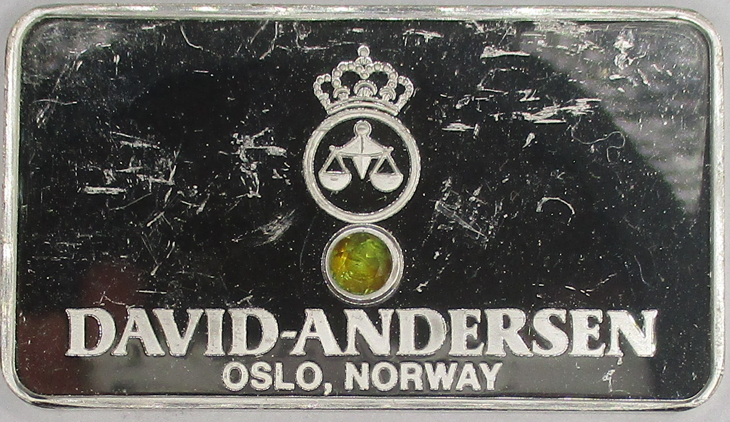 The Official Gem-Ingots David Andersen z oliwinem