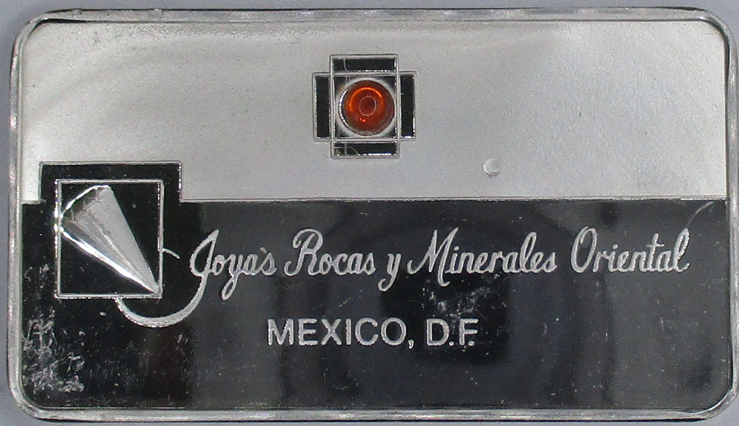 The Official Gem-Ingots Joyas Rocas y Minerales Oriental z opalem ognistym